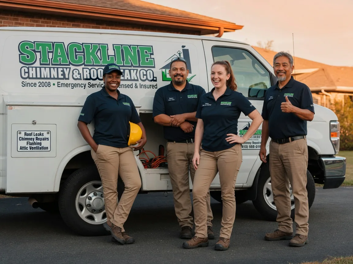 Chimney flashing repair company in Oregon, IL